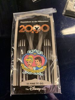 Disney Cinderella and Prince 2000 Millennium Pin