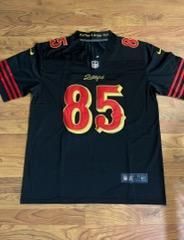 Brand new never worn 49ers Black Rivalries George Kittle stitched Jersey