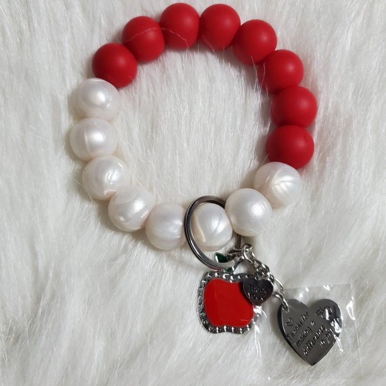 "Special Teacher" Silicone Wristlet