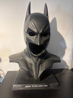 Full scale 1:1 batman Cowl Bust Statue
