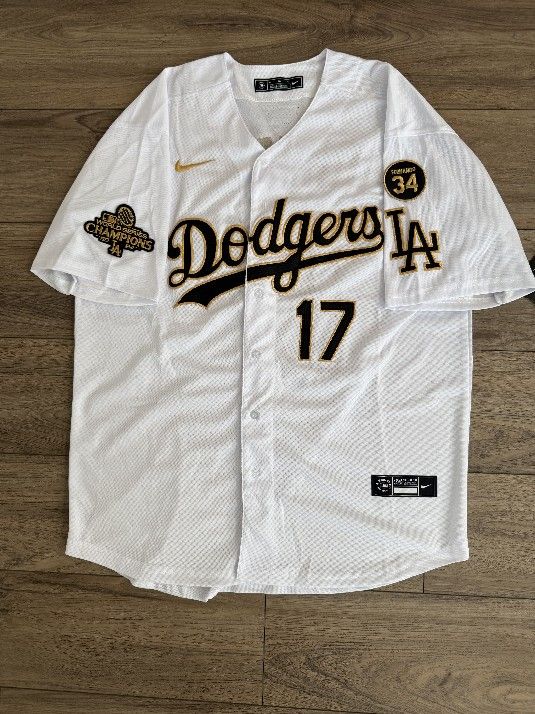 New Men’s LA Dodgers Fashion Black N Gold Letters Stitched Jersey, S To 8xl
