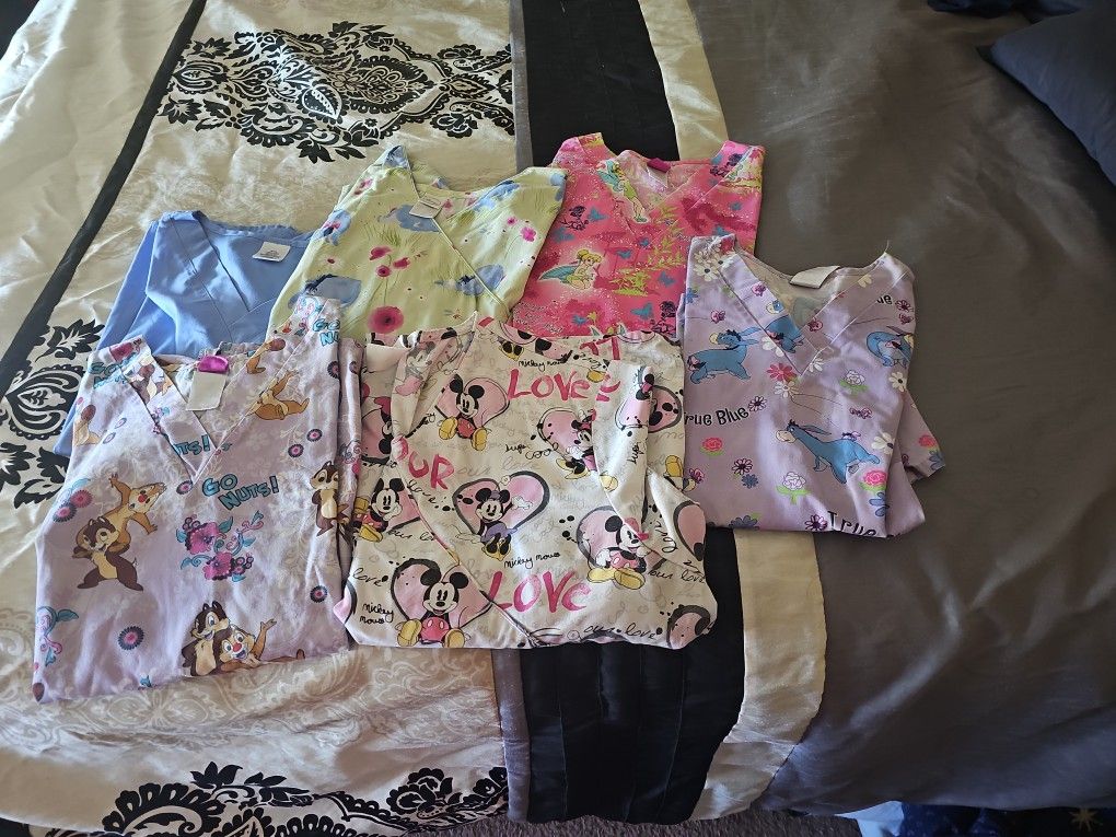 Free Disney Scrubs