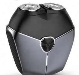 Dual Head Electric Rotary Shaver