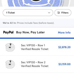 Kanye West VIP TICKET