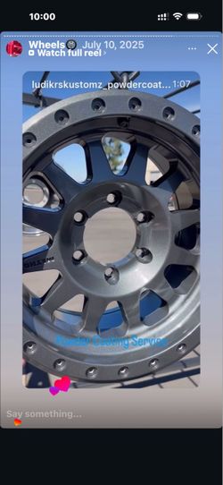 Powder Coat Wheels