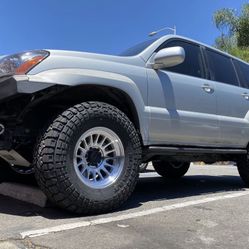 Lexus GX470 Eibach Lift 2.5-3 Front 2Inch Rear With Rear Coil Spring conversion $1500 Installed N Alignment