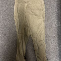 Green Carhartt Work Pants 