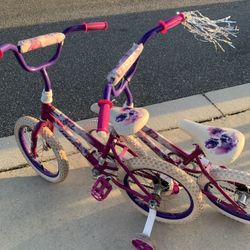 Girl Bike 18” $20 Each 