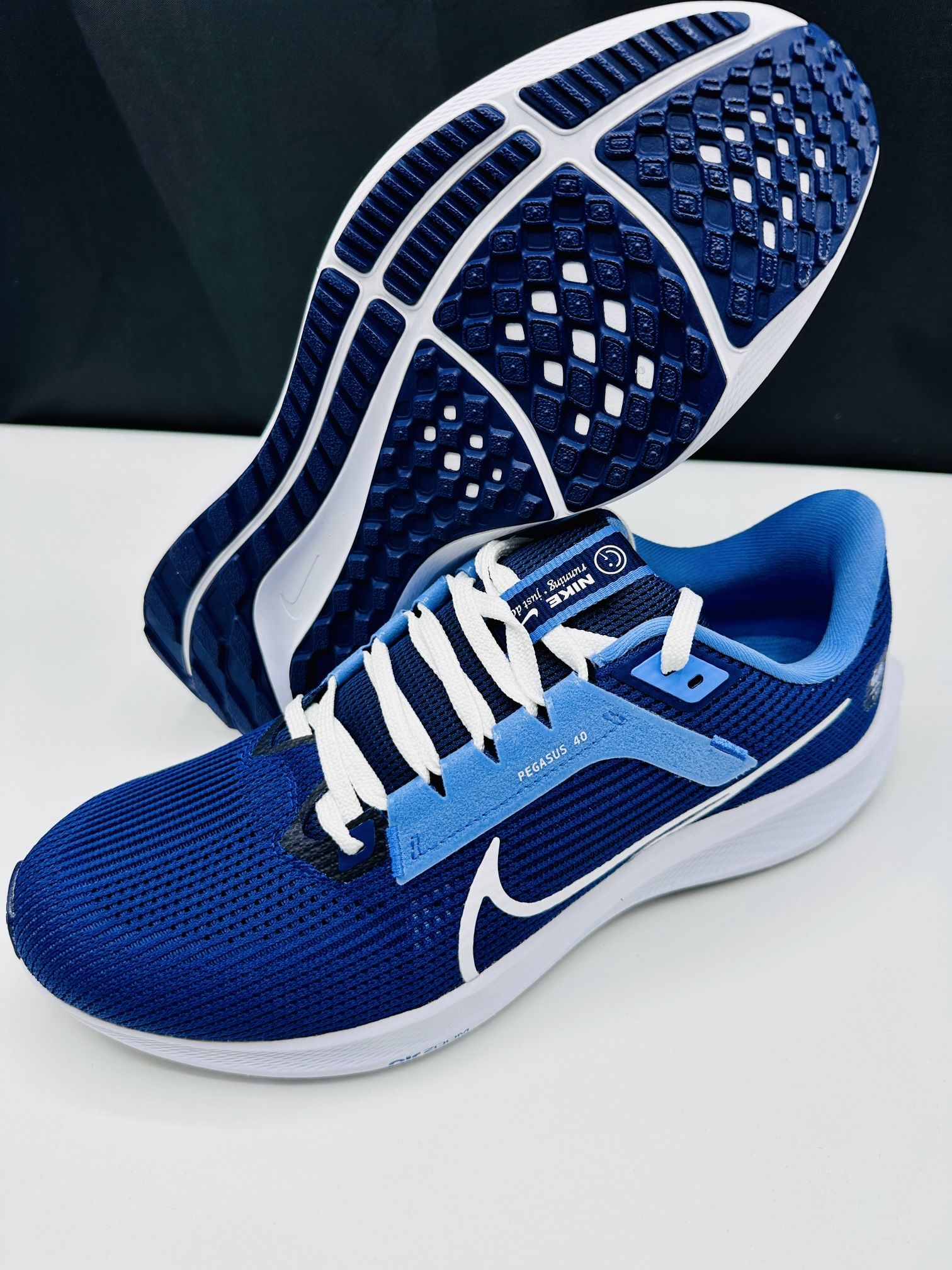 Nike  Zoom Pegasus 40 France FFF Loyal Blue Polar FN0019-401 - Men\'s Size 9.5 Nike Zoom Pegasus 40 France FFF Loyal Blue/White/Polar Mens  main image 2