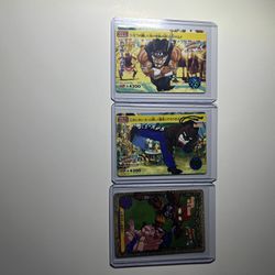 Street Fighter Vintage Japan Cards