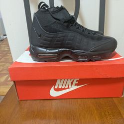 Nike Air Max 95 Sneaker Boot Triple Black 7