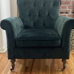 World Market Velvet Chair 