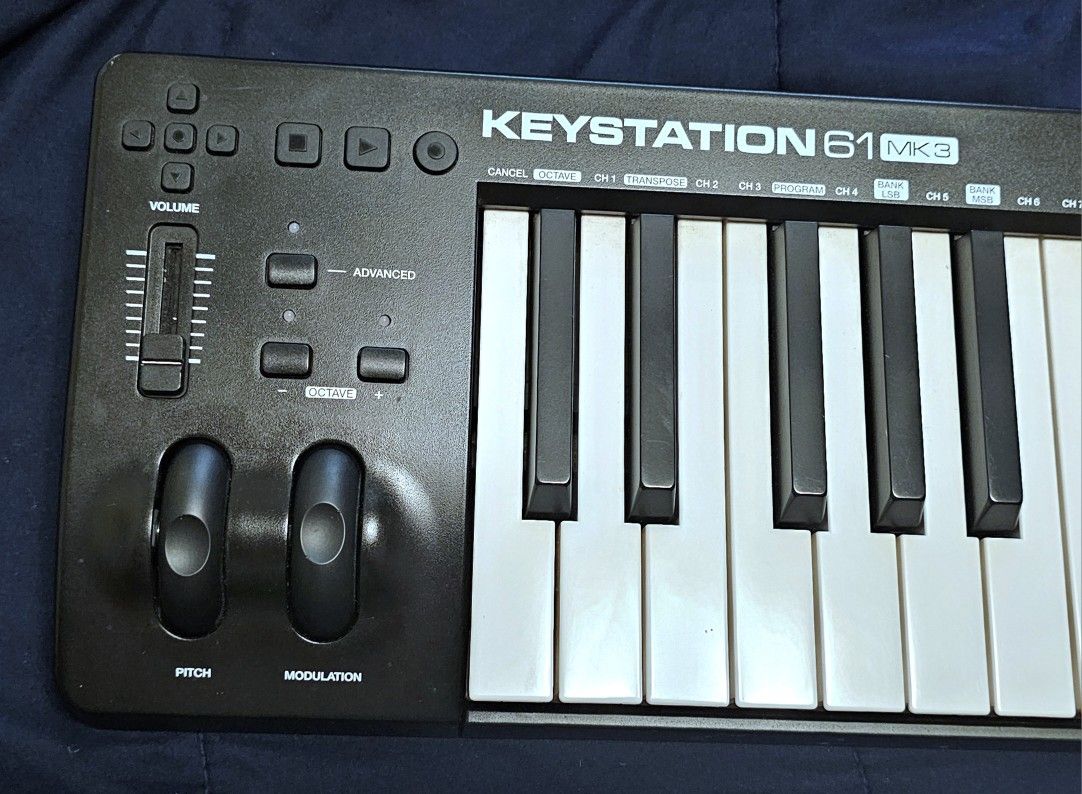 M-Audio Keystation 61 MK 3 MIDI Keyboard Controller