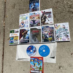 WII GAMES BUNDLE COLLECTION