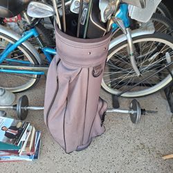 Golf Bag, Clubs, Golf Umbrella