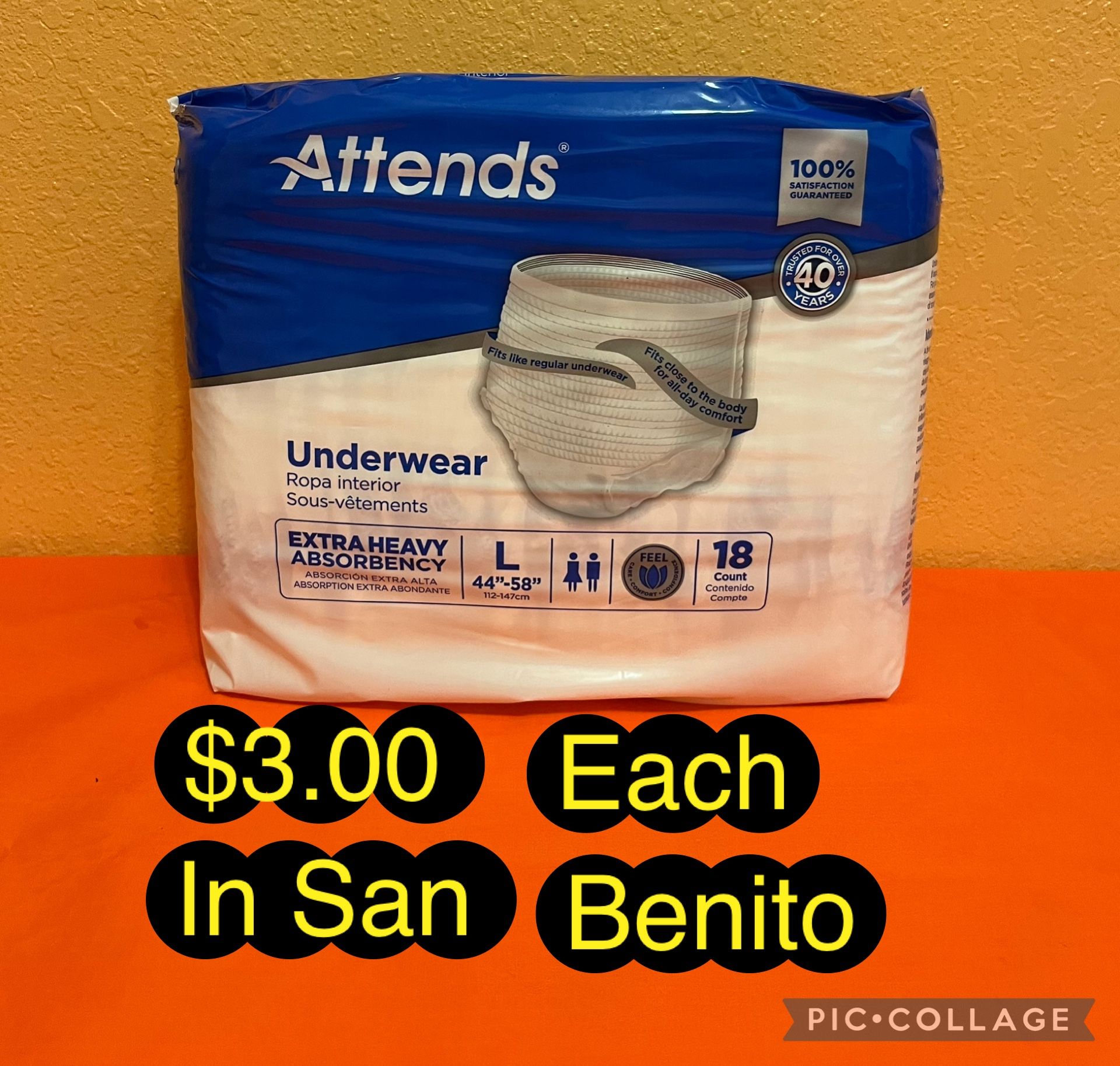 Attends Health Care Products For Sale 