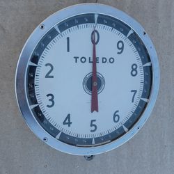15" Toledo Double Sided Vintage Hanging Scale
