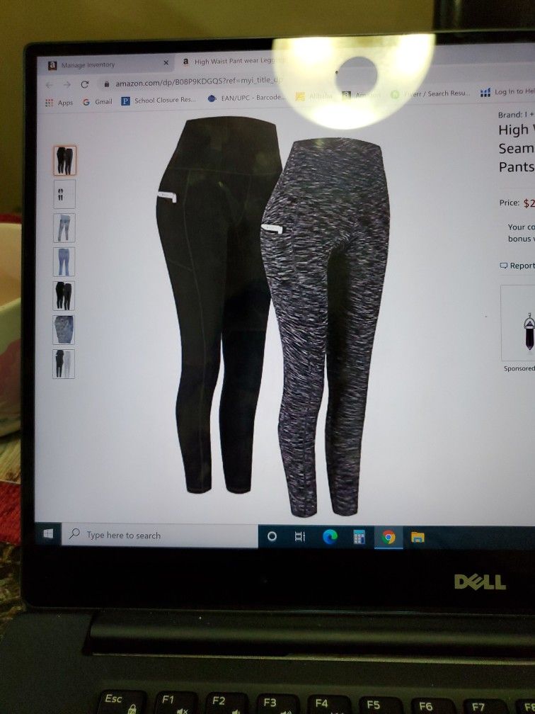 High Waist Leggings Yoga Pants 2 Pieces Seamless