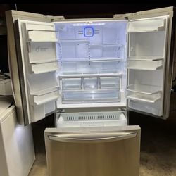 Fridge LG stainless steel everything works we deliver