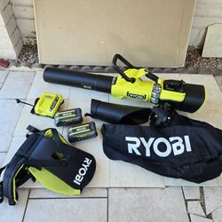 RYOBI 40V HP Brushless Leaf Blower Vaccum Mulcher KIT