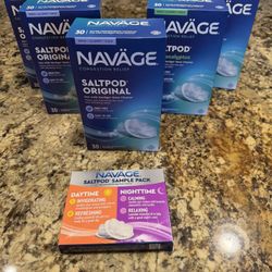 Navage Salt Pod Refills Pack Of 5 **BRAND NEW**