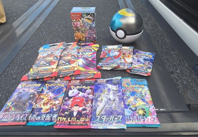 Pokemon Paldean Fates Bundle Box & loose packs New And Sealed !