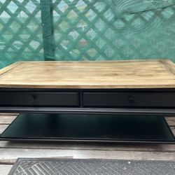 Cast iron Coffee Table And 2 Side Tables 