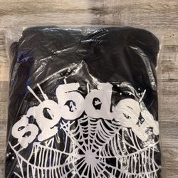 Black And White Sp5der Hoodie