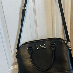 black kate spade purse