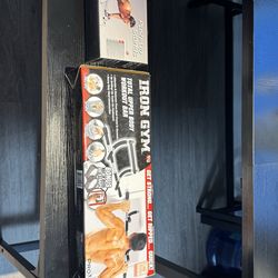 Iron Gym Pull-Up Bar + Push-Up Stands Set – Full Upper Body Workout