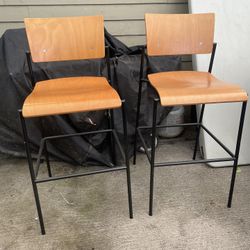 2 Counter Stools Chairs $50