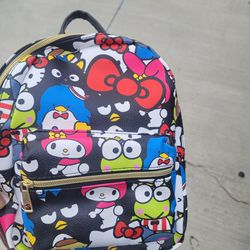 Hello Kitty And Friends Mini Backpack/purse 