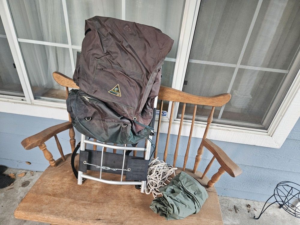 Vintage SeaWay Pack Master 2000 External Frame Backpack
