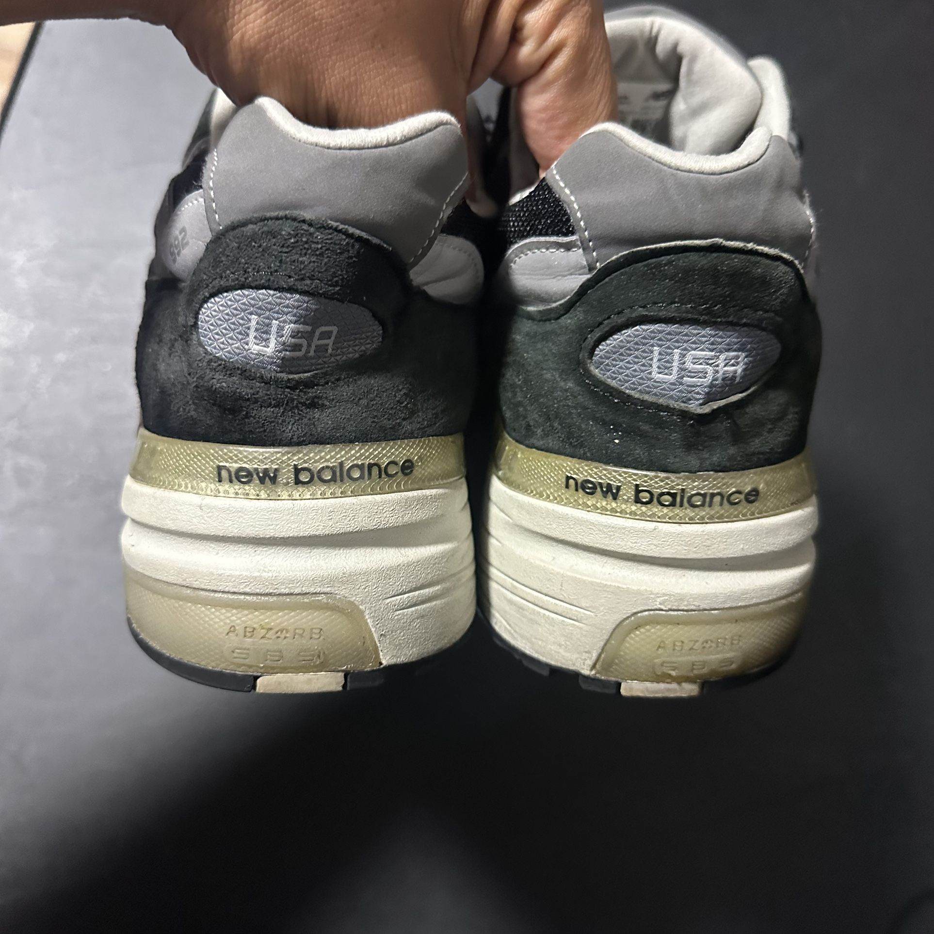 New Balance 992 Black 2021 Kith jjjjound Runnin Trainer USA Made 