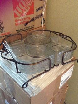 Princess house metal caddy