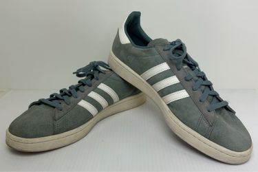 Adidas Campus 80s Green White Sneakers Men’s Size 12 Women’s 13.5 - GOOD!