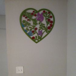 Metal Art Of Heart With Metal 💐. 