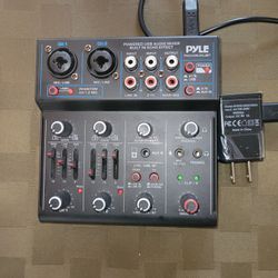 PYLE AUDIO MIXER PAD43MXUBT