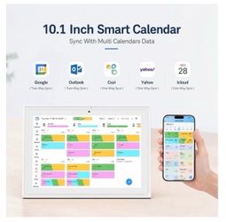 New Digital Calendar 10.1 inch