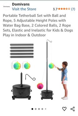 Portable tetherball