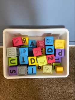 Foam and Rubber blocks