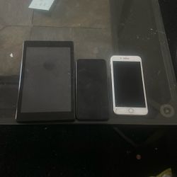 iPhones,  Amazon Kindle 