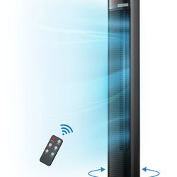 Paris Rhone Tower Fan, 36'' Bladeless Fan 90° Oscillating Fan TF002APP WM