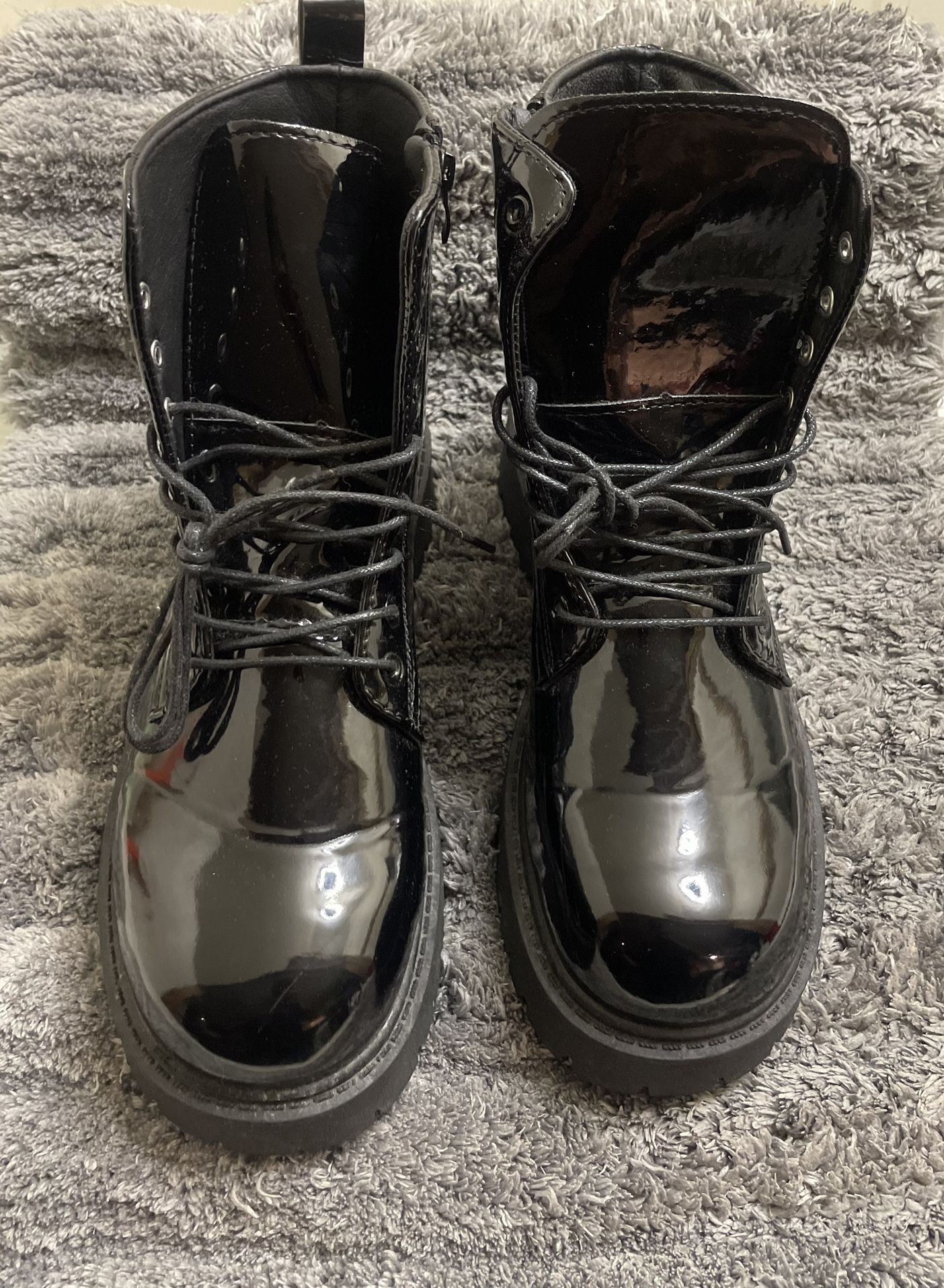 Patent Leather Boots!