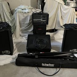 500 Watt Yamaha PA System 