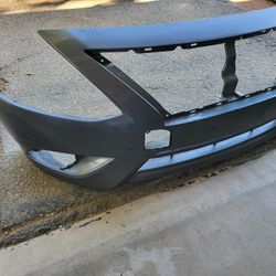 2015 - 2019 Nissan Versa Front Bumper Cover 