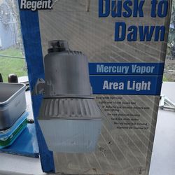 Mercury vapor light