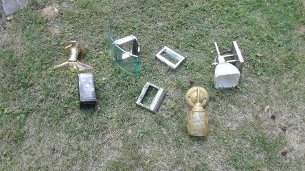 Indoor and Outdoor Lighting Fixtures very nice Assorted