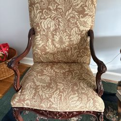 Tall Back Upholstered Chairs