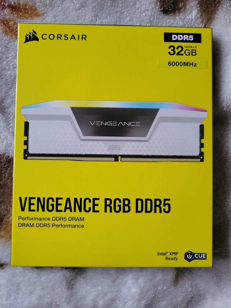 Corsair Vengeance RGB (2X16GB) DDR5 6000 RAM